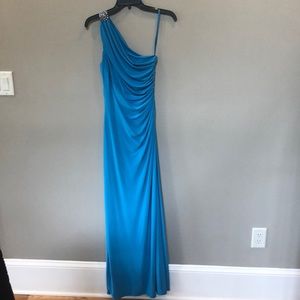 Ralph Lauren Blue Evening Dress